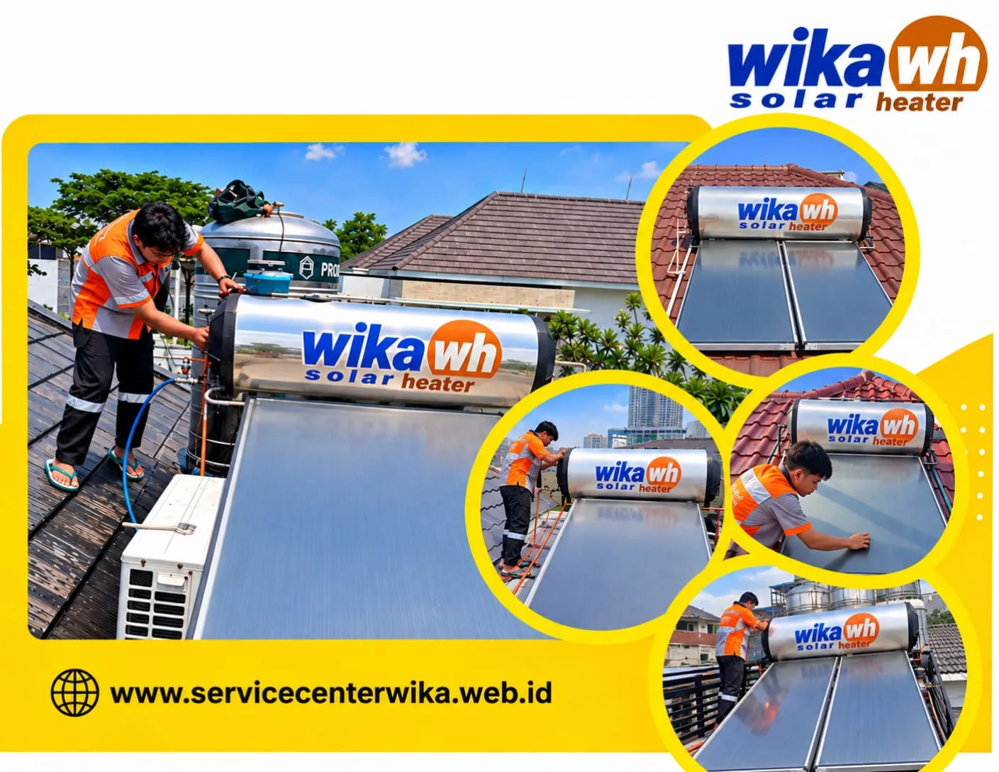 solusi perawatan & perawatan water heater Wika 