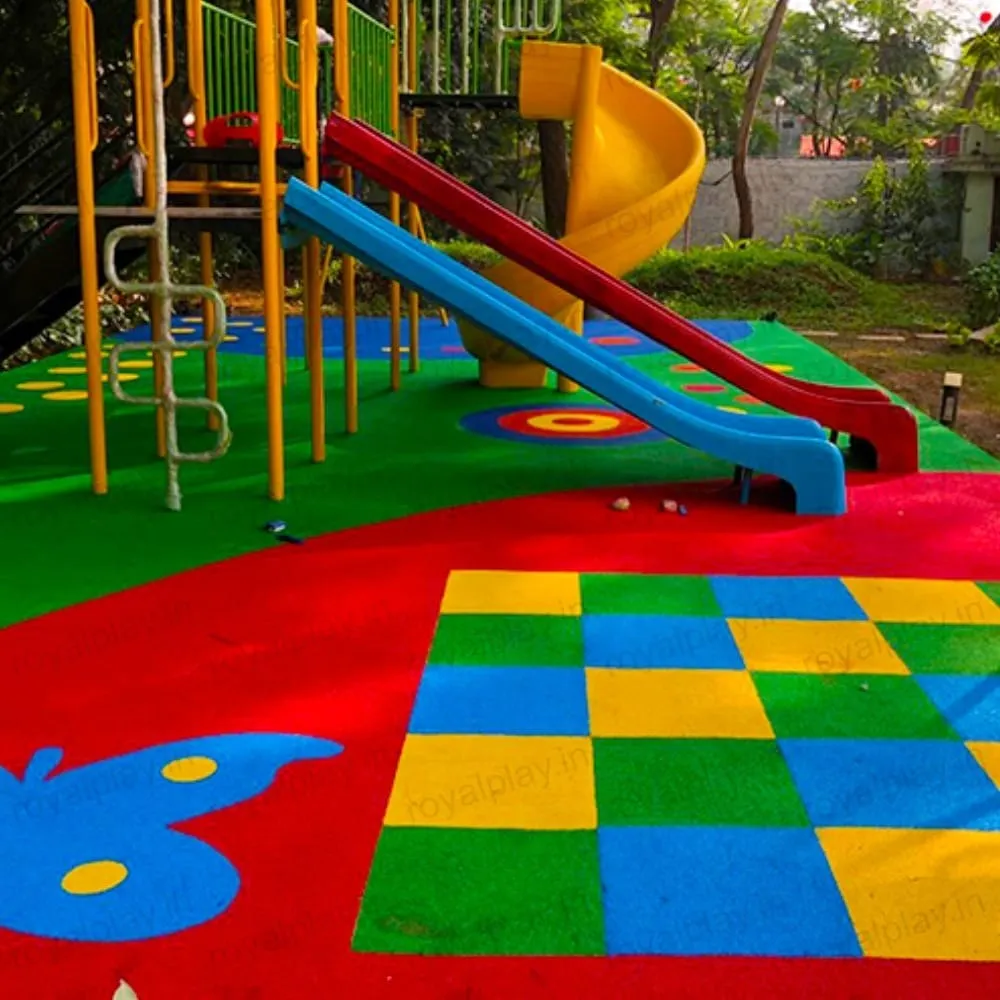 Manfaat Rubber Flooring untuk Playground Anak