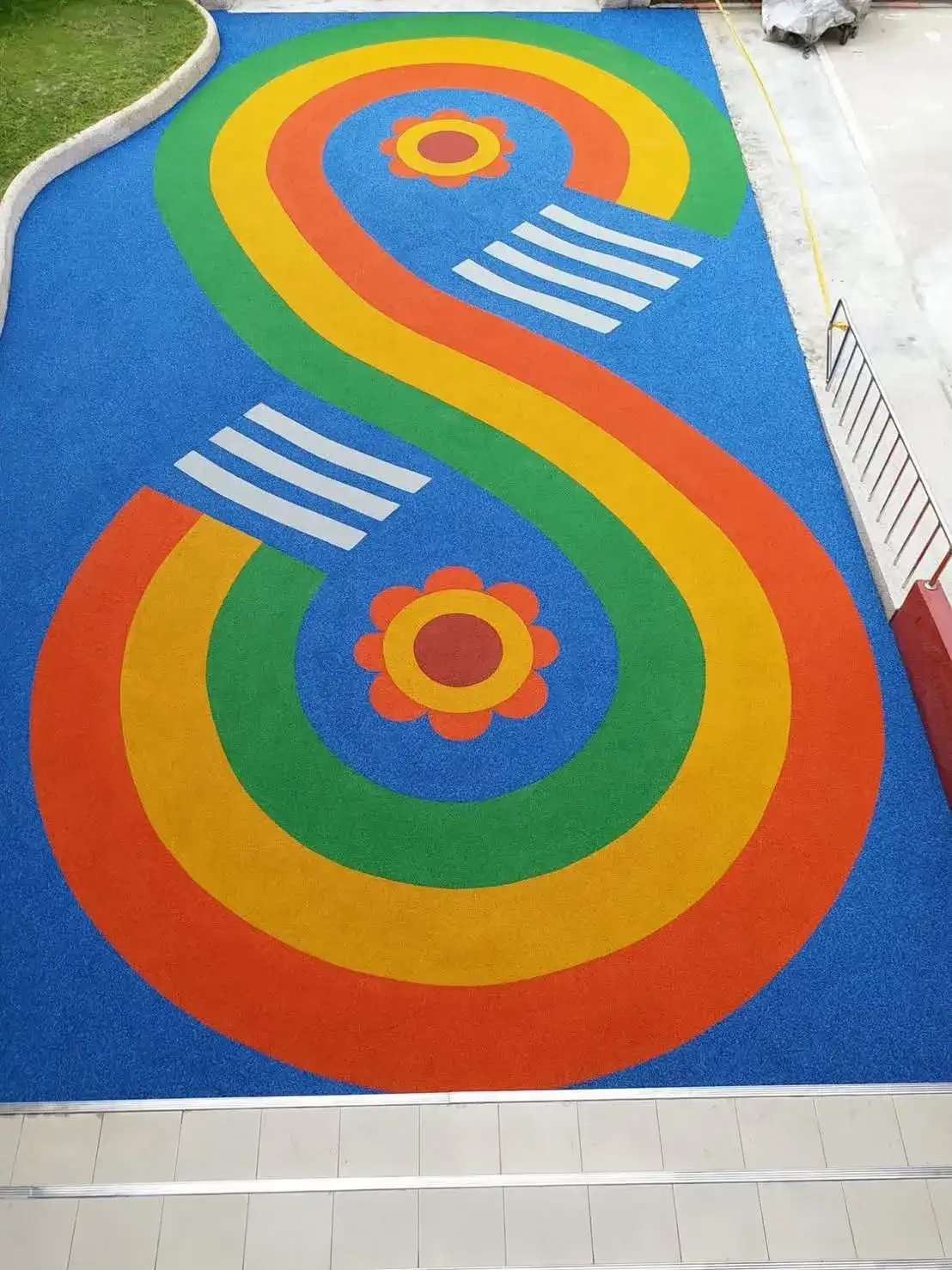 Jasa Instalasi Rubber Flooring Profesional 